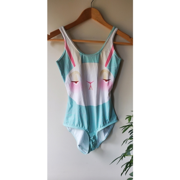 BlackMilk "Not Impressed Bunny" Swimsuit - Picture 2 of 4